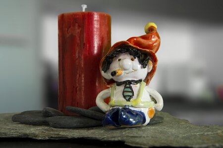Red funny figure
