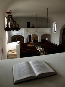 Croatia prayer book pulpit photo