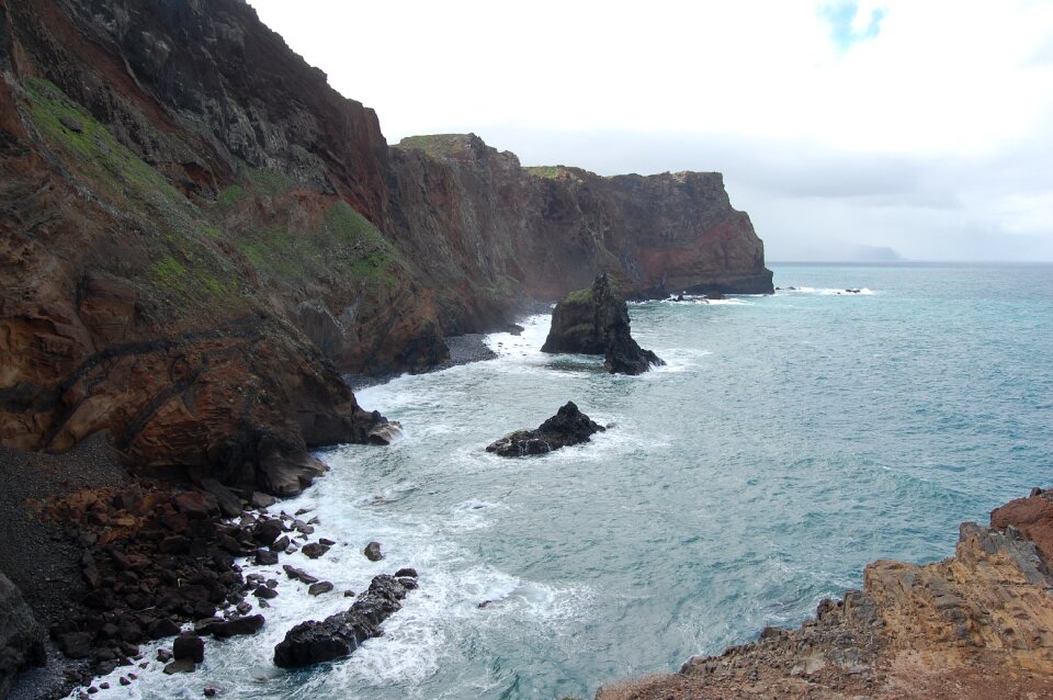 Landscape the atlantic ocean madera