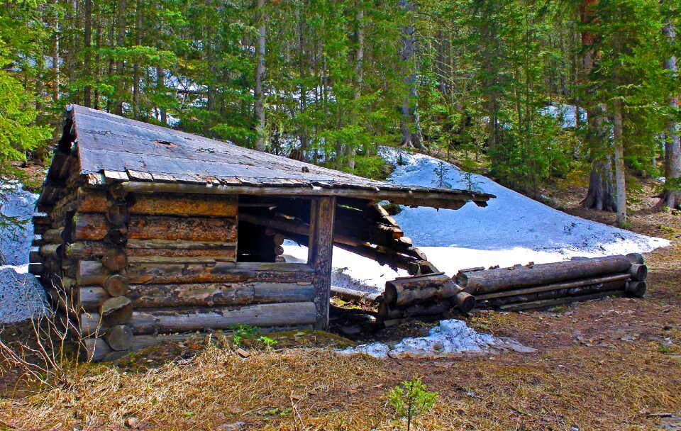Homestead collapsed abandoned