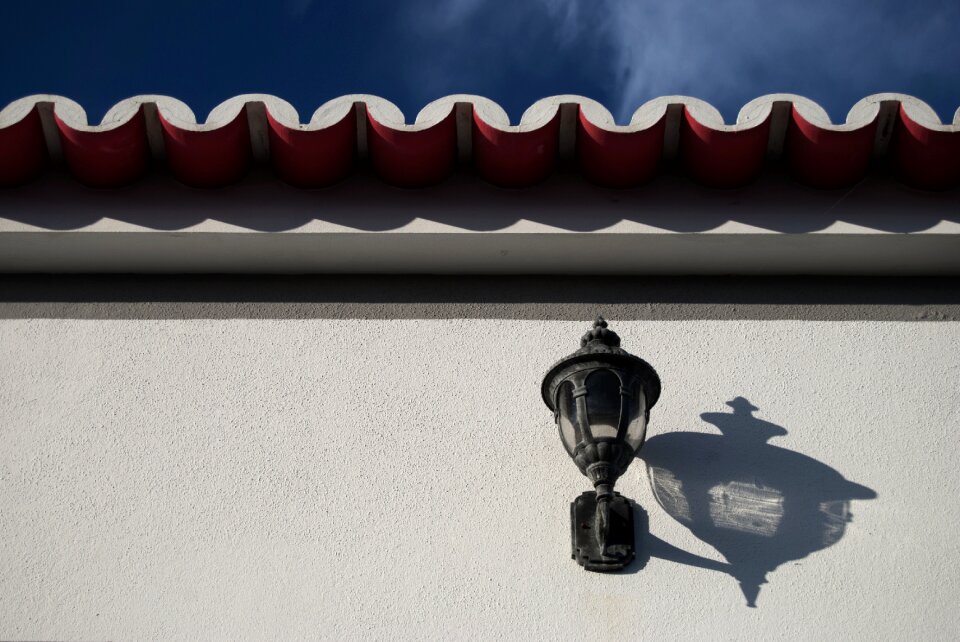 Lamp facade construction
