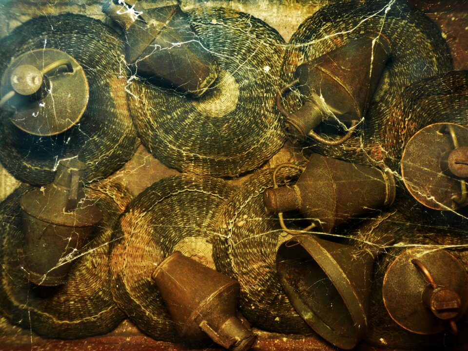 Olive oil mill oil cans