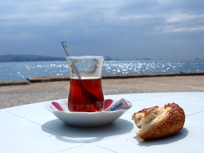Istanbul exotic sea view