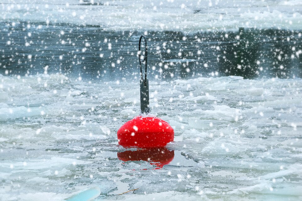 Winter ice snow rain