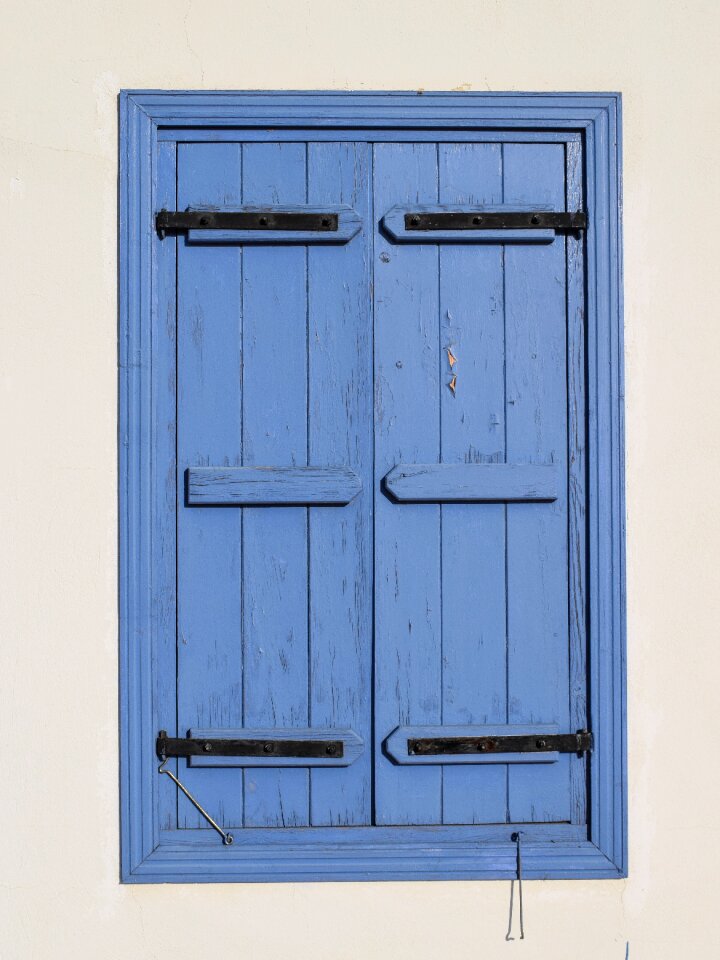 Blue village traditional