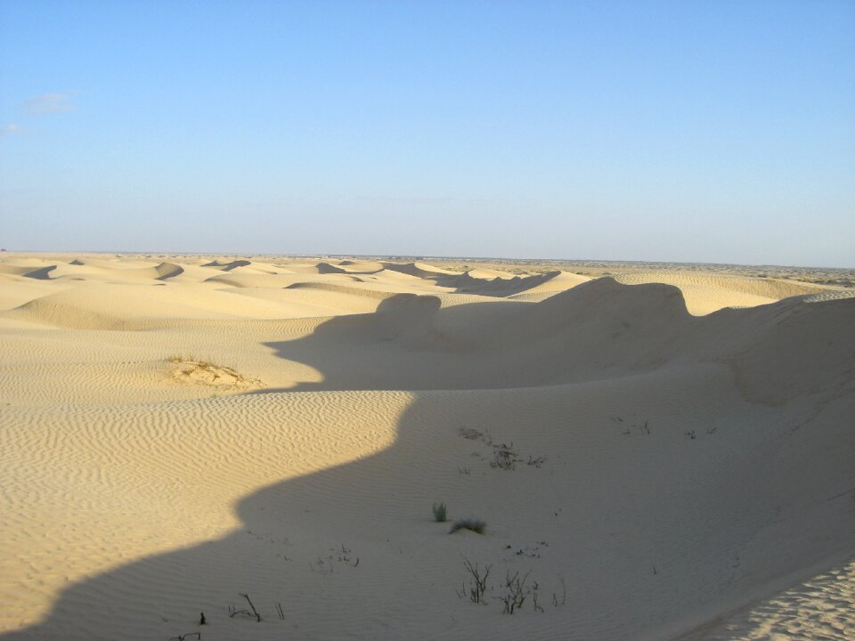 Tunisia desert sand