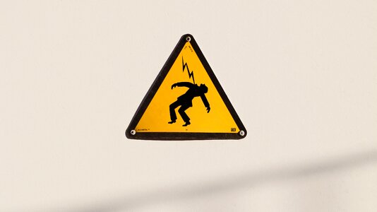 Power sign pictogram