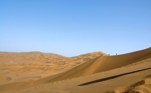 Desert sand dune