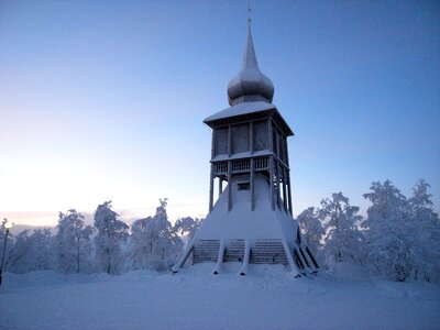 Arctic snow winter