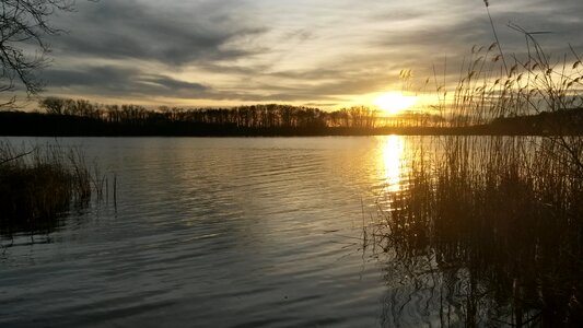 Plessow lake landscape