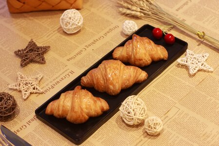 Bread golden horn croissant