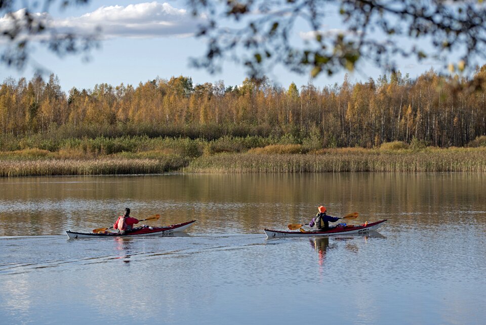 Finnish water canoe