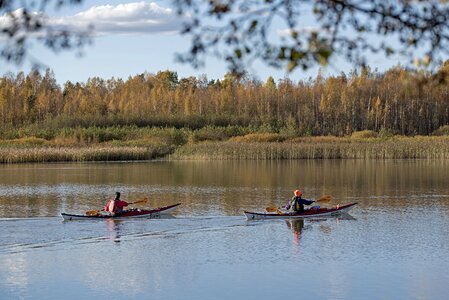 Finnish water canoe