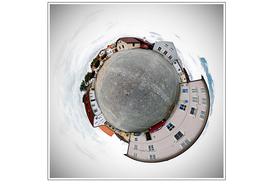 Country planet small planet