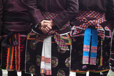 Tradition peasant traditional dress