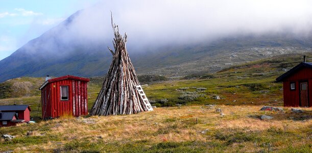 Back to earth hut kungsladen