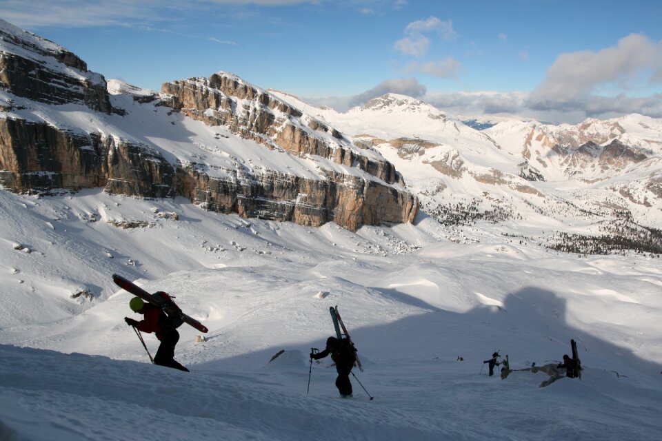 Fanes of dolomites fanes vallon white