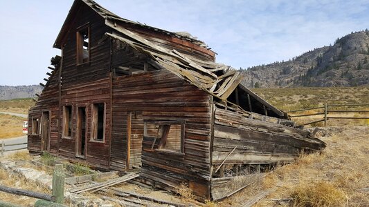 Abandoned building rustic photo