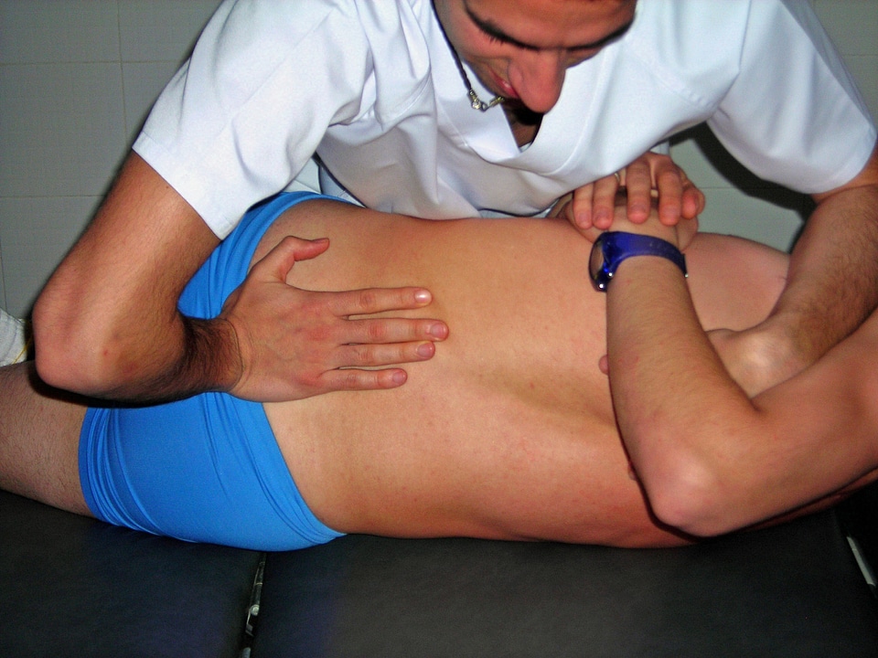 Osteopathy handling therapy