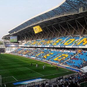 Football stadium asia photo
