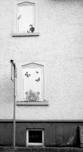 Rüsselsheim germany art black white