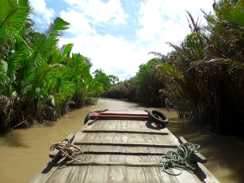 Vietnam river travel