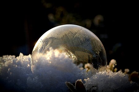 Ball frost bubble bubble photo