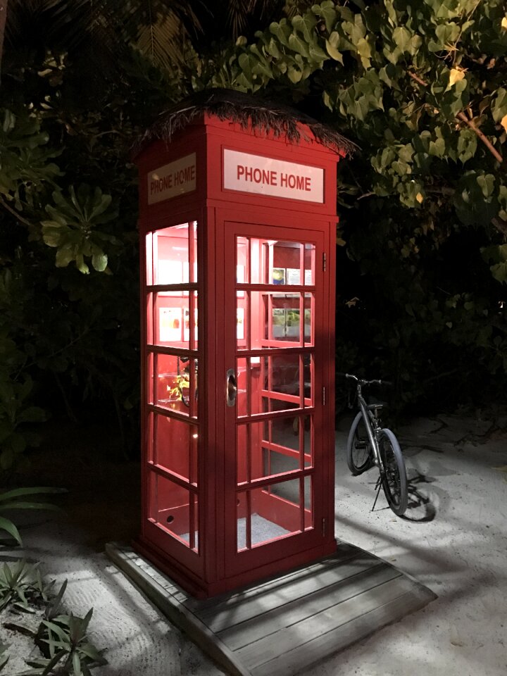 Vintage communication booth