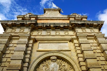 Middle ages castle mediterranean photo