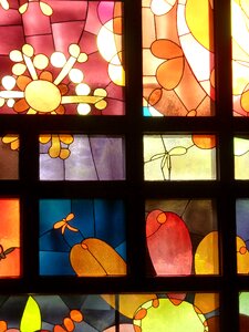 Window church glass window photo