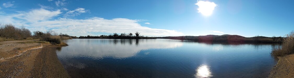 Nature blue sunlight photo