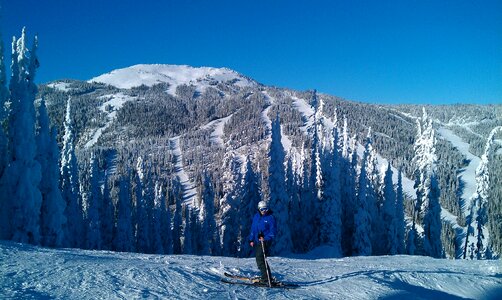 Skiing british columbia