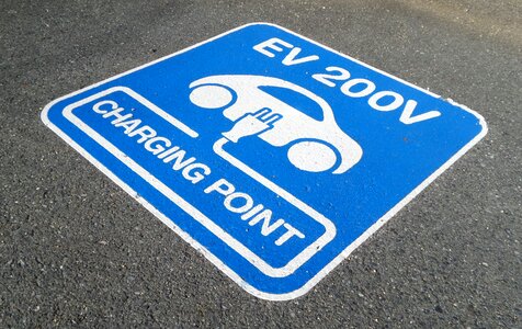 Parking electric car