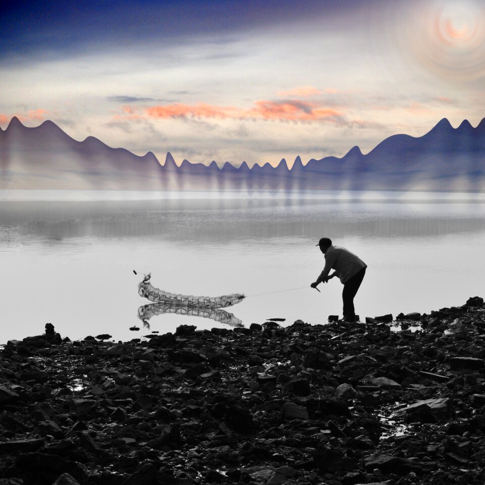 Catch fish catch shrimp tonality