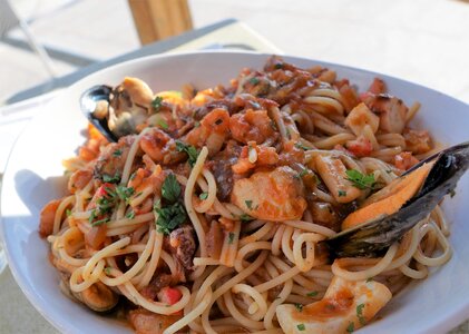 Shell seafood cook