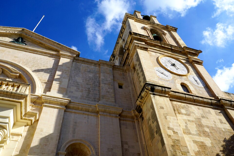 Church tower clock