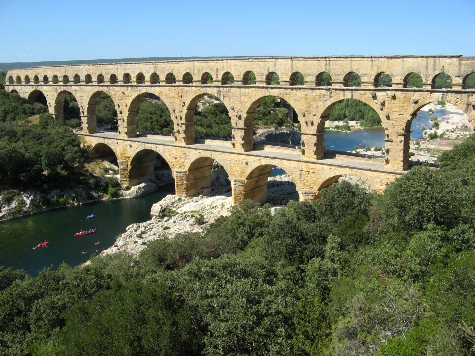 Pont du gard provence france