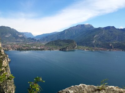 Garda italy lake view photo