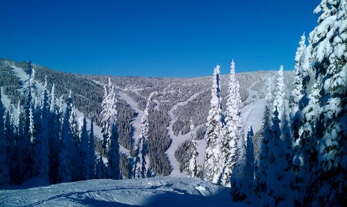 Skiing british columbia