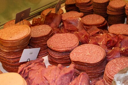 Shop market butcher photo