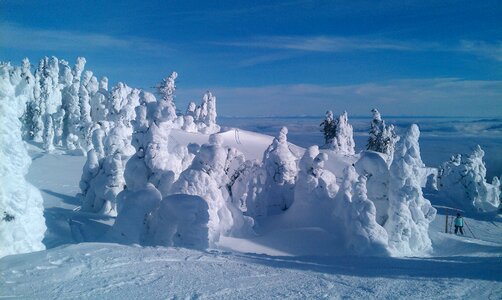 Skiing british columbia