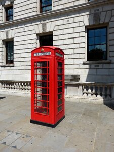 English phone london phone box