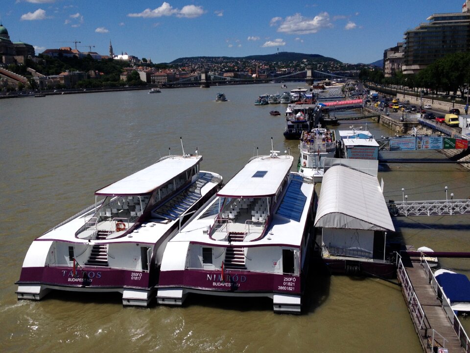 Danube water tourists