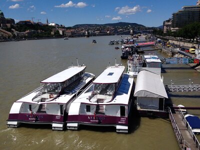Danube water tourists