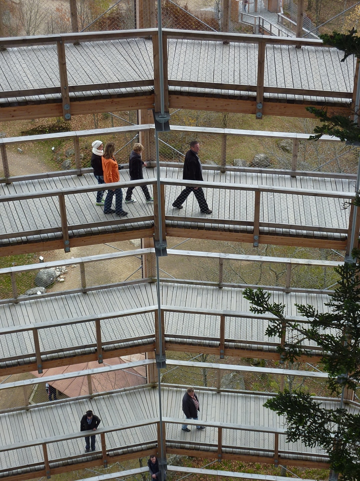 National park architecture observation tower