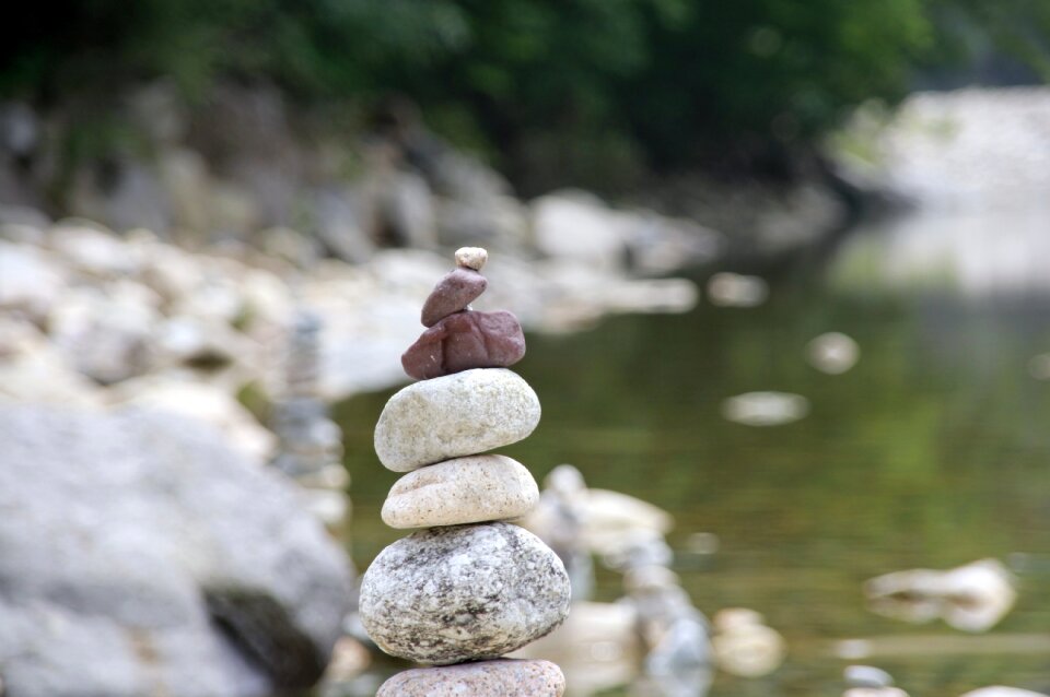 Stone tower wish baekdamsa