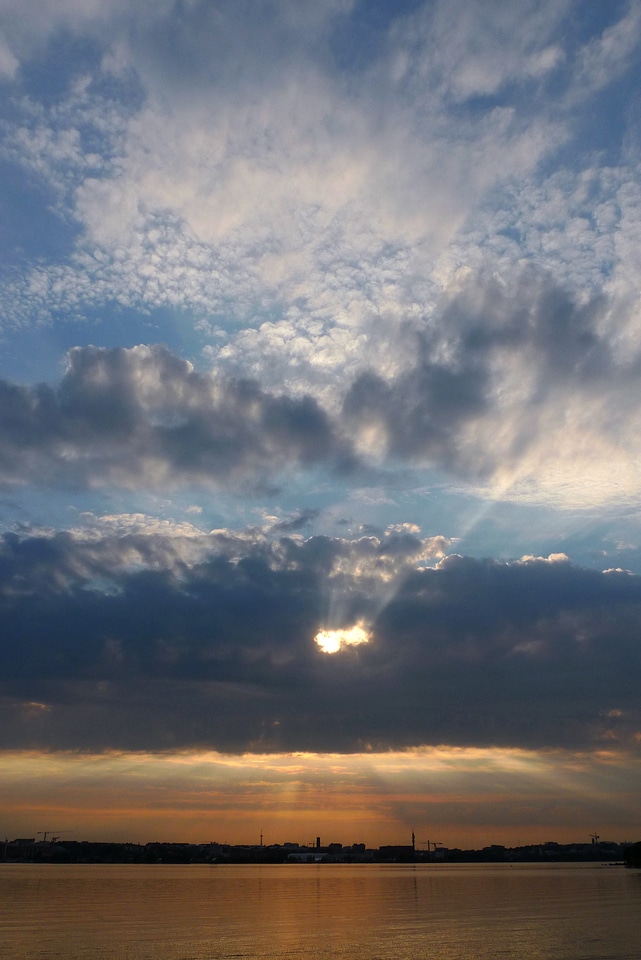 Weather cloudy autumn