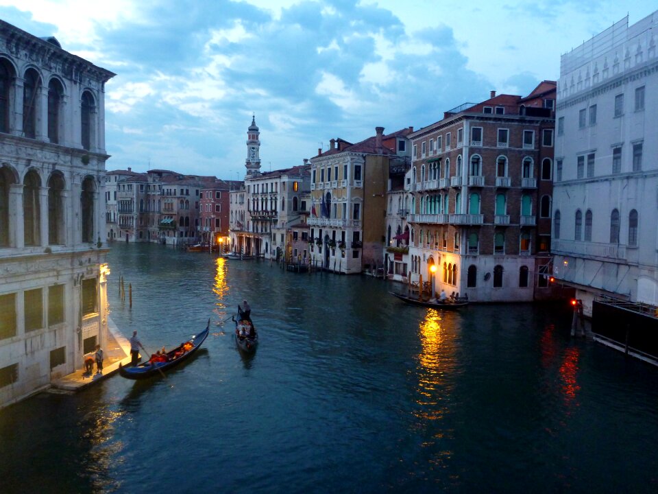 Europe travel gondola