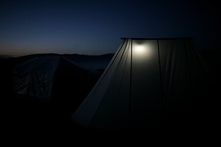 Serenity tent light photo