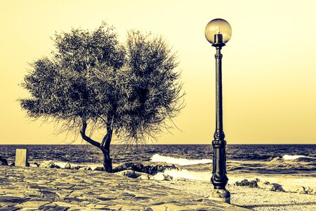 Sea waves scenery